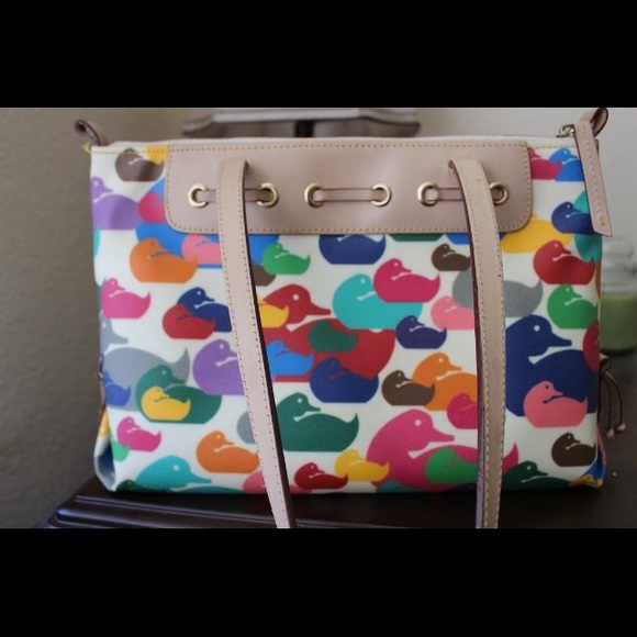 Dooney & Bourke Duck Print Purse - Picture 3 of 7